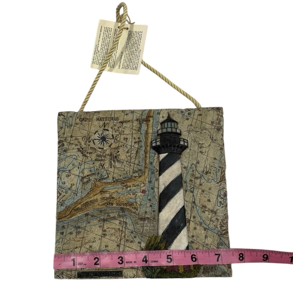 Donna Elias Lighthouse Tile Cape Hatteras NC‎ Great American Lighthouses - Picture 6 of 9